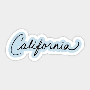 California Signature Sticker